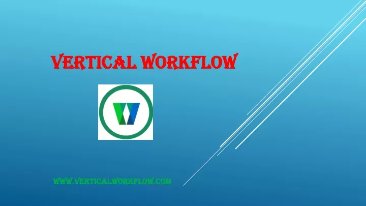 vertical workflow