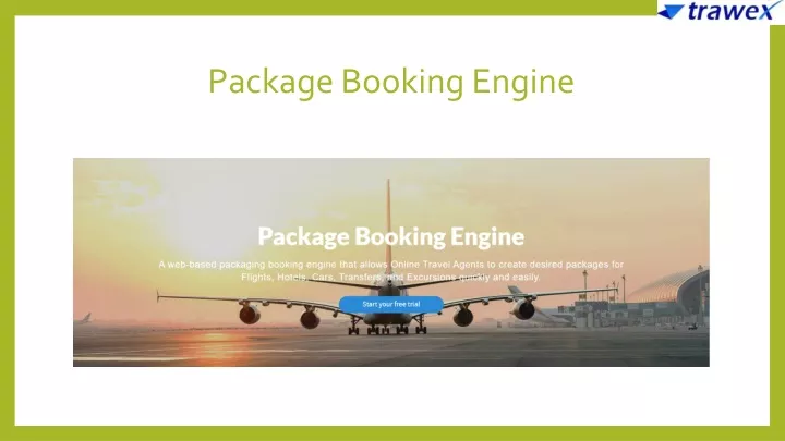 package booking engine