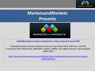 marketsandmarkets presents