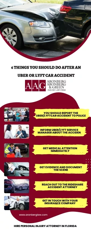 6 Things You Should Do After an Uber or Lyft Car Accident