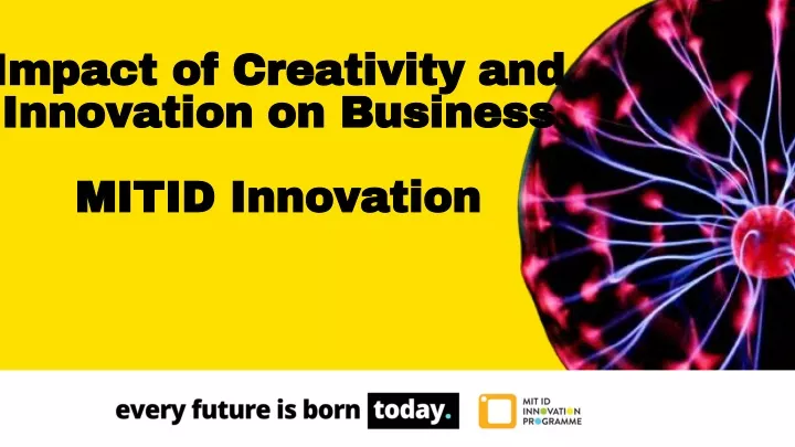 impact of creativity and innovation on business
