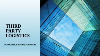 THIRD PARTY LOGISTICS PDF