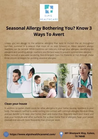 For Best Treatment Allopathy & Osteopathic Physicians In Euless