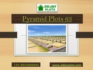 Pyramid Plots Sector 63, Gurgaon