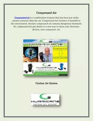 compressed air compressed air