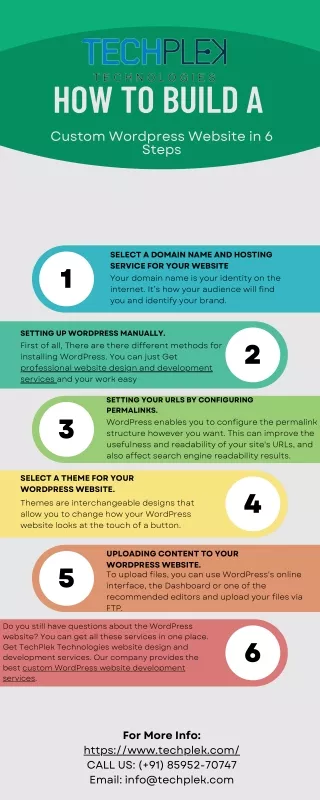 How to build a custom WordPress website in 6 steps - TechPlek