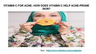 Vitamin C For Acne: How Does Vitamin C Help Acne-Prone Skin? | Dr Batra’s™ Homeo
