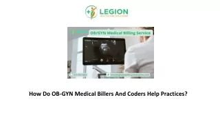 how do ob gyn medical billers and coders help