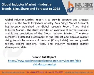 global inductor market industry trends size share