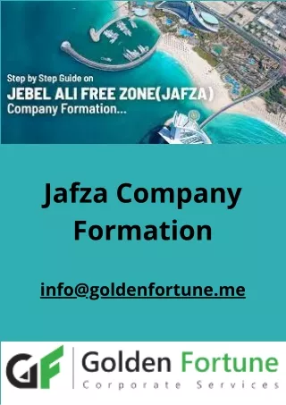 JafZa Company Formation