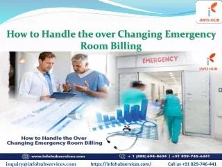 how to handle the over changing emergency room