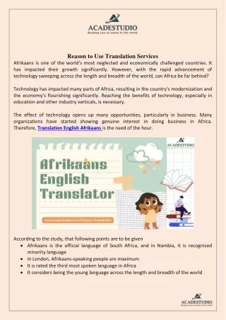 reason to use translation services