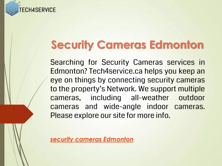 security cameras edmonton