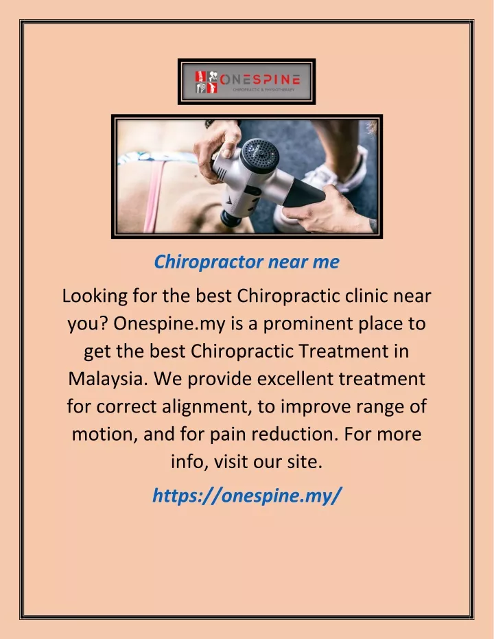 chiropractor near me