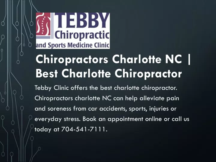 chiropractors charlotte nc best charlotte chiropractor