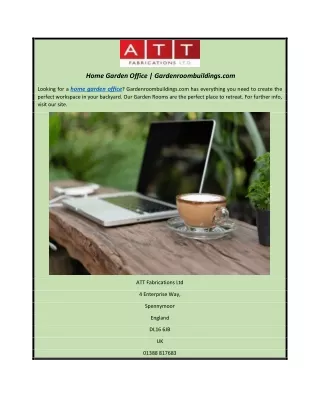 Home Garden Office | Gardenroombuildings.com