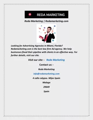 Reda Marketing | Redamarketing.com