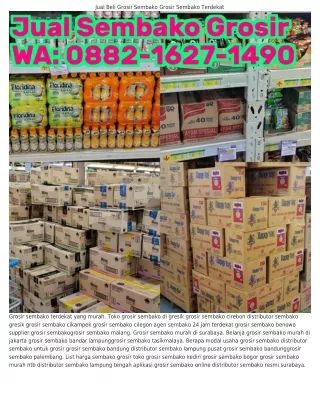 Ô88ᒿ_lϬᒿᜪ_lԿᑫÔ (WA) Grosir Sembako Rantau Prapat Distributor Sembako Online Terp
