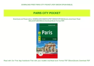 DOWNLOAD FREE PARIS CITY POCKET {PDF EBOOK EPUB KINDLE}