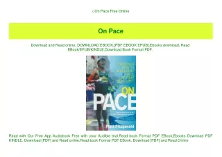 on pace free online