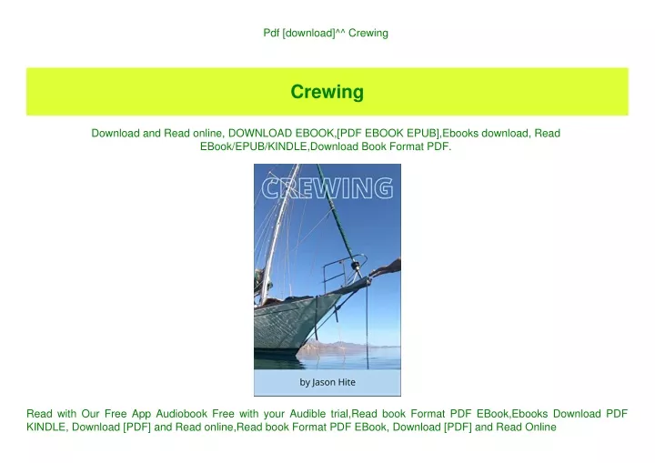 pdf download crewing