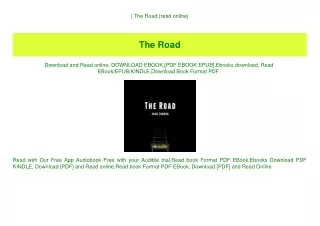 ^READ) The Road {read online}