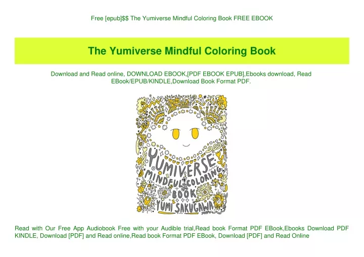free epub the yumiverse mindful coloring book