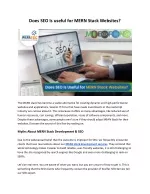 SEO For MERN Stack Development Websites | XcelTec - slide 1