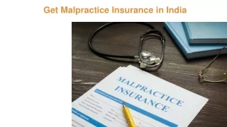 Get Malpractice Insurance in India with Bajaj Finserv