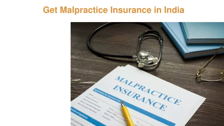 get malpractice insurance in india