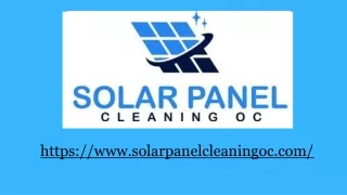 Solar Panel Cleaners In Huntington Beach | Solar Panel Cleaning OC