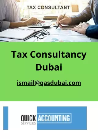 Tax Consultancy Dubai