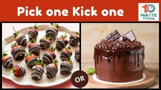 Pick One Kick One Cakes N Chocolates