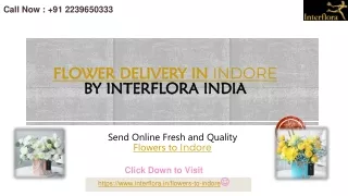 Flower Delivery in Indore - Interflora India