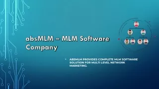 absMLM – Best MLM Software Development Company
