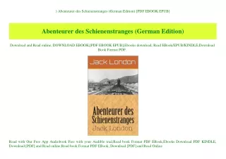 ^READ) Abenteurer des Schienenstranges (German Edition) [PDF EBOOK EPUB]