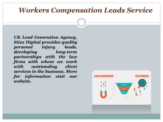workers compensation leads service
