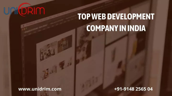 top web development company in india