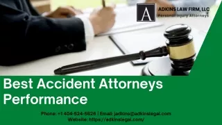 Best Accident Attorneys Performance in Atlanta - Adkins Law Firm