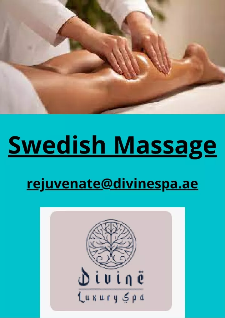 Ppt Swedish Massage Powerpoint Presentation Free Download Id11592685