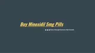 Buy Minoxidil 5mg Pills