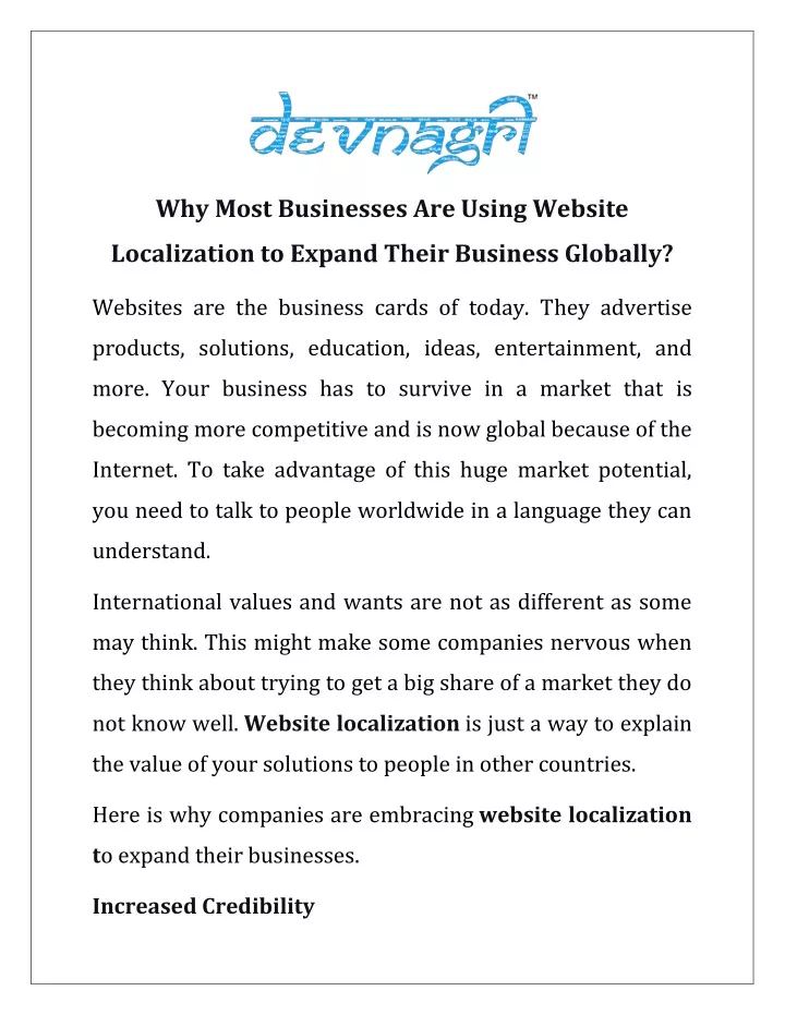 why most businesses are using website