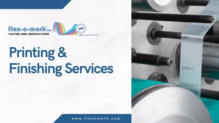 printing finishing services