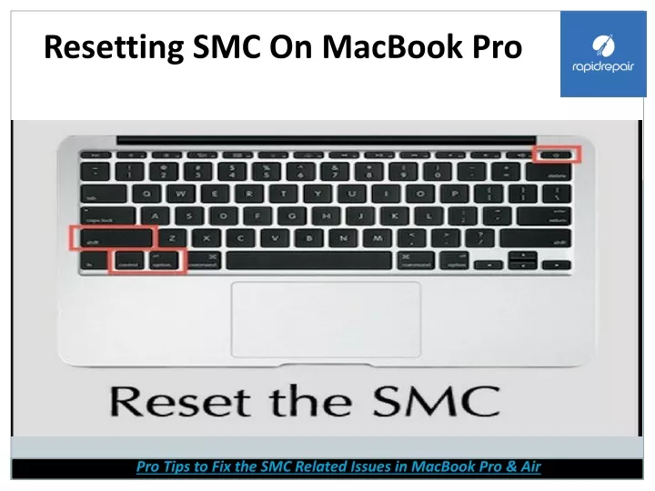 resetting smc on macbook pro