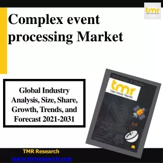 complex event processing market