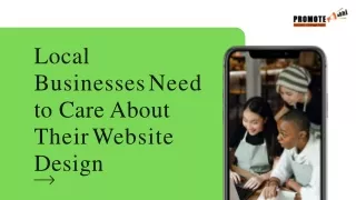 Local Businesses Need to Care About Their Website Design