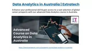 Data analytics in Australia | Extratech