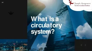 w h a t i s a c i r c u l a t o r y system