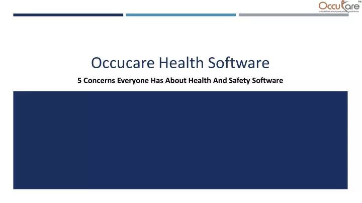 occucare health software