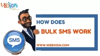 How Does Bulk SMS Work